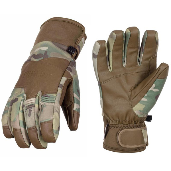 Рукавички тактичні зимові 2E, Winter Full Touch 3M, L, камуфляж (2E-TWGFT3M-L-MC)