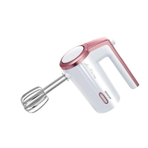 Міксер Sencor ручний Accu technology, 50Вт, насадки -2, бездротовий, білий