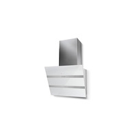 Витяжка Faber похила, 55см, 1219м3ч, Steelmax Ev8 Led Wh A55, білий+нерж