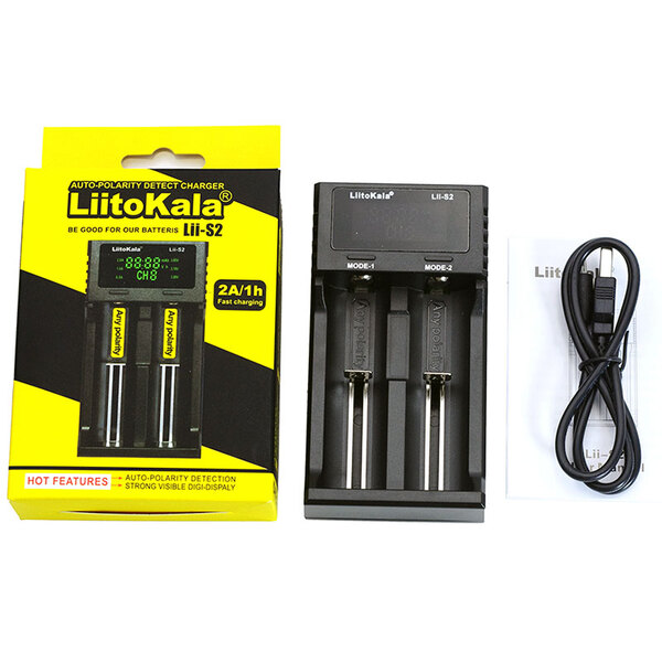 Зарядний пристрій Liitokala Lii-S2