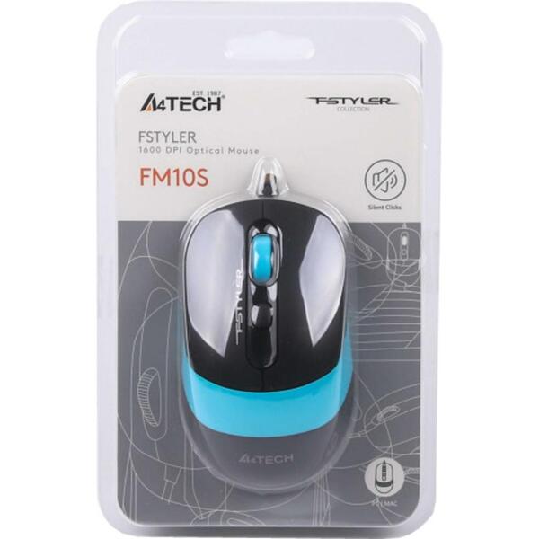 Мышь A4Tech FM10S Blue/Black