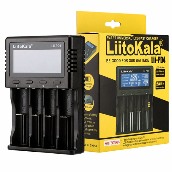 Зарядний пристрій Liitokala Lii-PD4