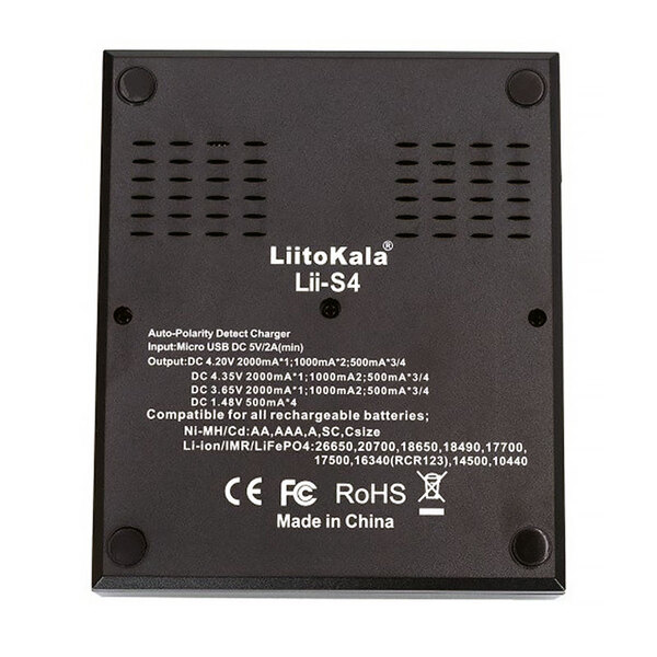 Зарядний пристрій Liitokala Lii-S4