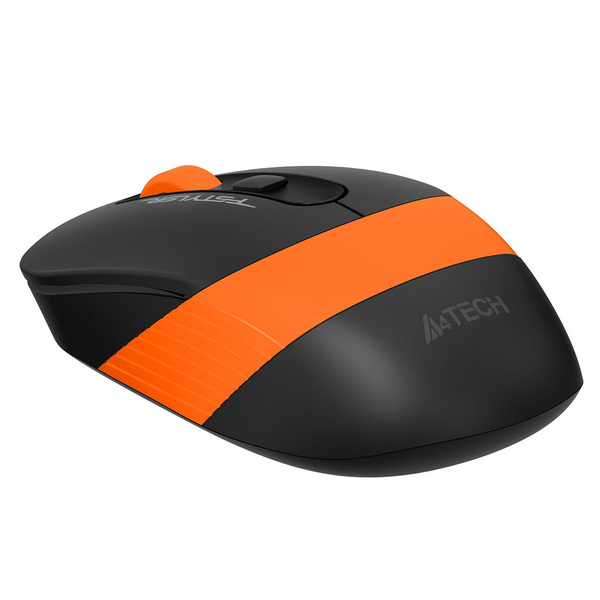 Мышь беспроводная A4Tech FG10S Orange/Black USB