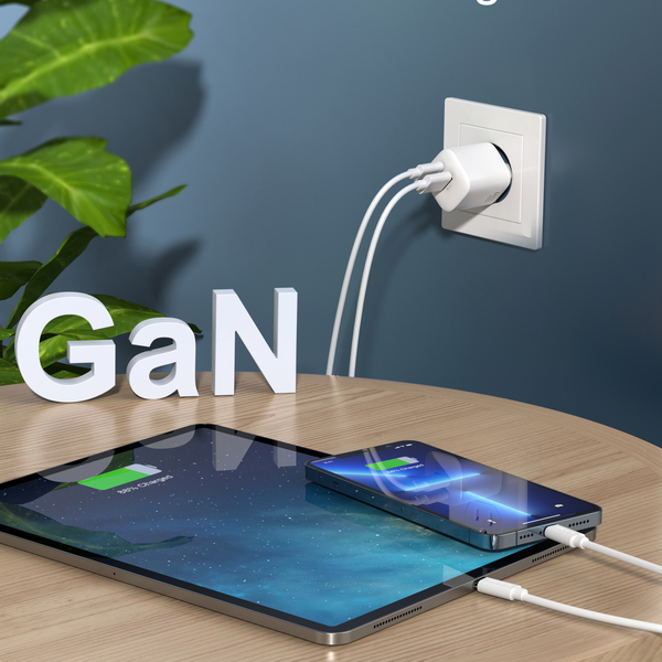 Сетевое зарядное устройство Choetech White (PD5006-EU-WH)