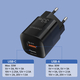 Сетевое зарядное устройство Choetech Black (PD5006-EU-BK)