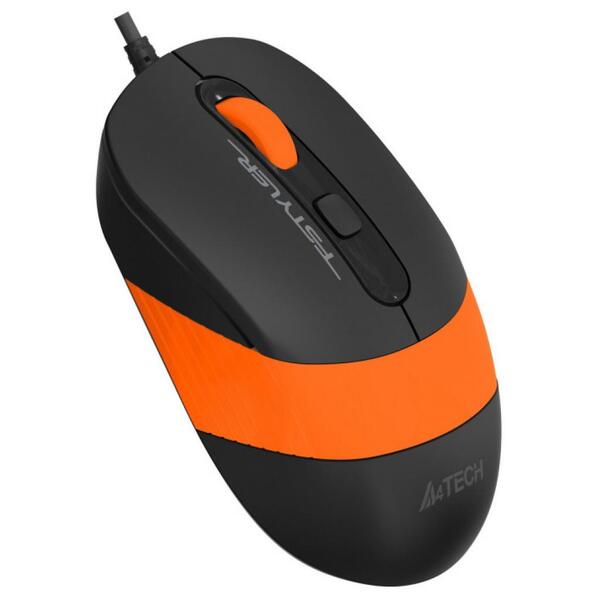 Миша A4Tech FM10S Orange/Black USB