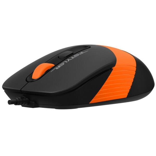 Миша A4Tech FM10S Orange/Black USB