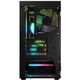 Корпус LogicConcept PORTOS MESH+GLASS ARGB fans 3x120mm BLACK без БЖ mATX