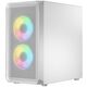 Корпус LogicConcept PORTOS MESH+GLASS ARGB fans 3x120mm WHITE без БЖ mATX