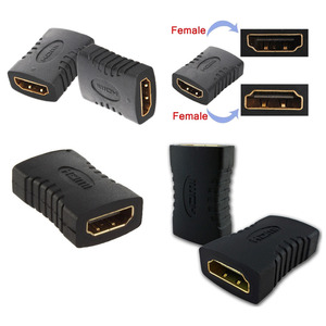 Перехідник HDMI AF <--> AF чорний
