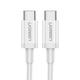 Кабель Ugreen US264 USB Type-C - USB Type-C (M/M), 2 м, White (60520)