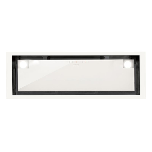 Витяжка Cata вбудована, 80см, 1200м3год, GC DUAL 75 WH, біла