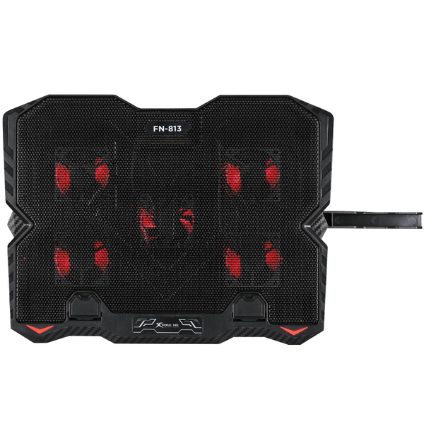 Підставка для ноутбука XTRIKE ME FN-813 5 Fan, Red Led, 2 USB-порти