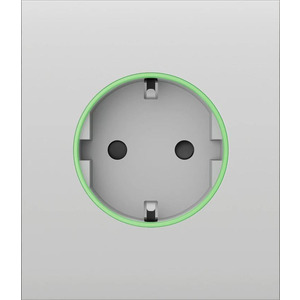 Центральна панель для вбудованої розетки Ajax CenterCover for Outlet smart, Jeweler, бездротова, білий