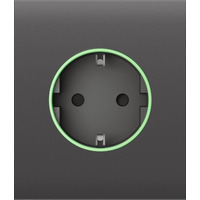 Фронтальна панель Ajax CenterCover for Outlet smart, Jeweler, бездротова, grey