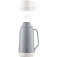 Термос Ardesto Gemini Gourmet 1800 мл, пластик, скляна колба, синій