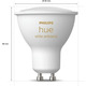 Лампа розумна Philips Hue GU10, 5W(50Вт), 2200K-6500K (929001953309)