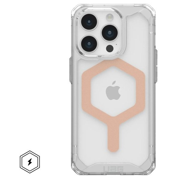 Чохол UAG для Apple Iphone 15 Pro Plyo Magsafe, Ice/Rose Gold