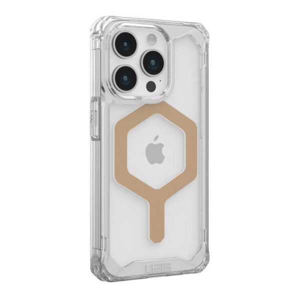 Чохол UAG для Apple Iphone 15 Pro Plyo Magsafe, Ice/Gold