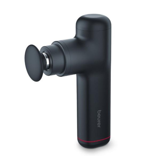 Масажер Beurer для тіла, літій- іонний акум., 0,25кг, фасціальний, 3 насадки, 3 режими, чорний