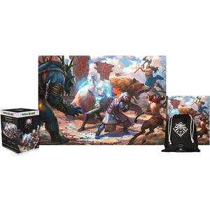 Пазл Witcher: Geralt &amp; Triss in Battle puzzles 1000 ел.