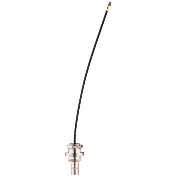 Coaxial cable (Pigtail) 2E QMA-IPX, 95 mm, for RC