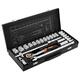 Набір торцевих головок Neo Tools, 25шт, 1/2", CrV, металевий кейс (10-036)