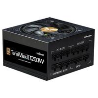 Блок живлення Zalman Teramax 2  (1200W), >90%, 80+ Gold, 120мм, 1xMB 28pin (18+10), 2xCPU 8pin(4+4), 3xMolex, 12xSATA, 4xPCIe 8pin(6+2), 1х12VHPWR, Fully Modular