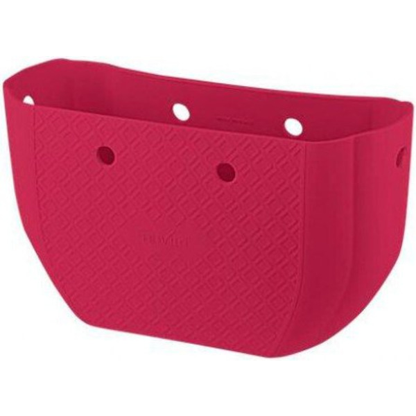 Маминська сумка Nuvita MyMia з ручками з еко-шкіри, килимок, ремені для коляски, малиново-чорний (NV8801L/02N/03B)