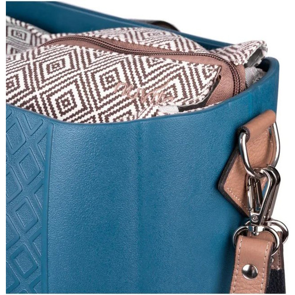 Сумка Nuvita MyMia эко-кожа, сине-коричневая (NV8801P/07N/03C)