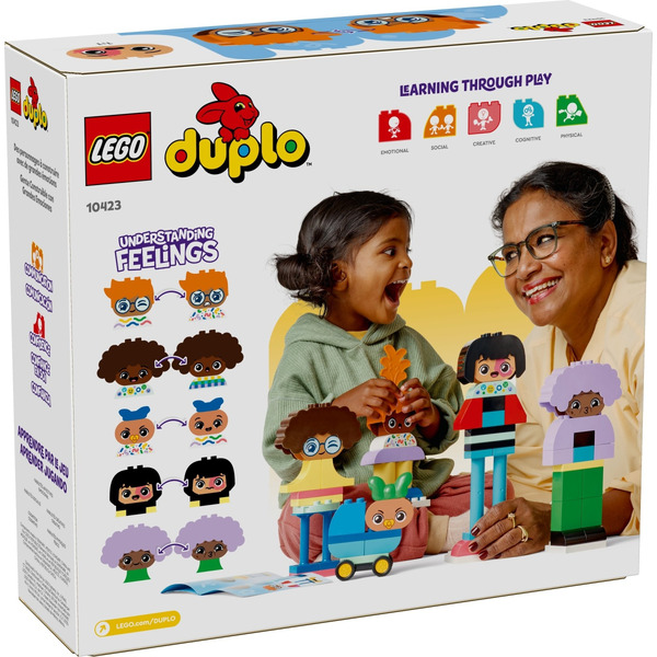 LEGO DUPLO Town: Емоційні Люди - конструктор з 71 деталі (10423)