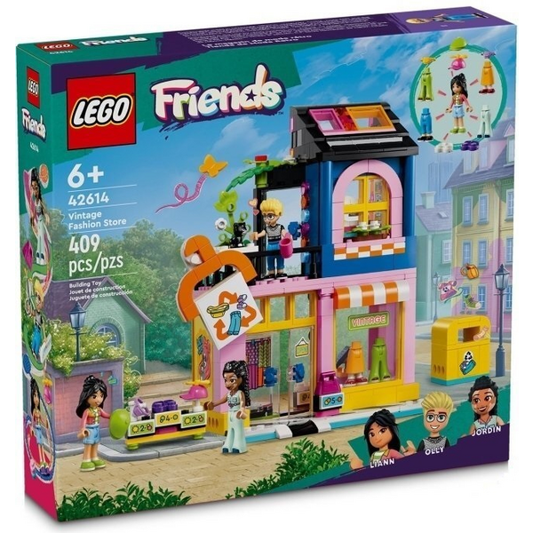 Конструктор LEGO Friends "Крамниця вінтажного одягу" - 409 деталей (42614)
