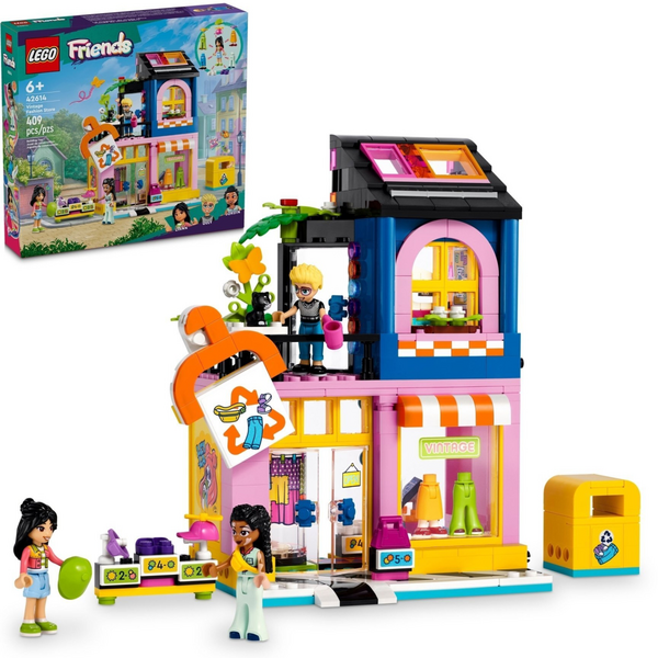 Конструктор LEGO Friends "Крамниця вінтажного одягу" - 409 деталей (42614)