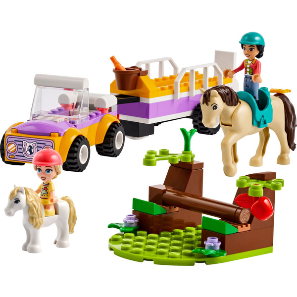 LEGO Friends: Причіп для коня й поні (105 деталей) - модель 42634