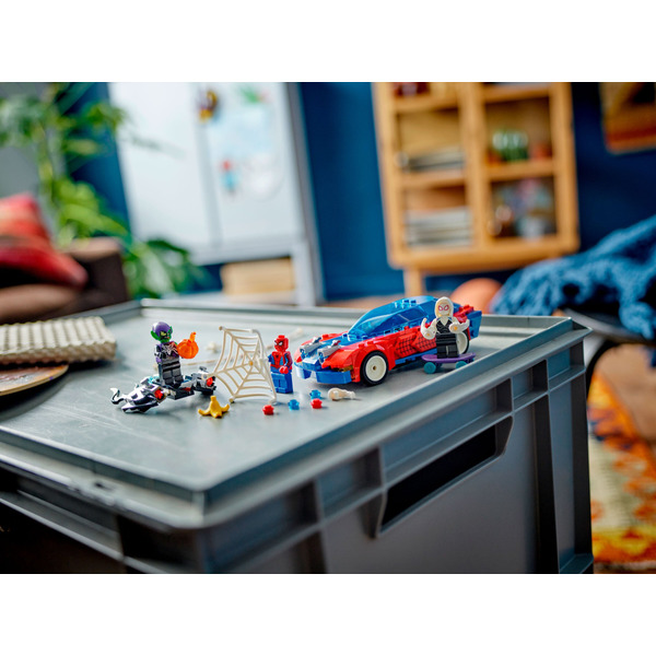 LEGO Super Heroes Marvel Автомобіль для перегонів Людини-Павука і Зелений Гоблін: битва з отрутою Венома (76279)