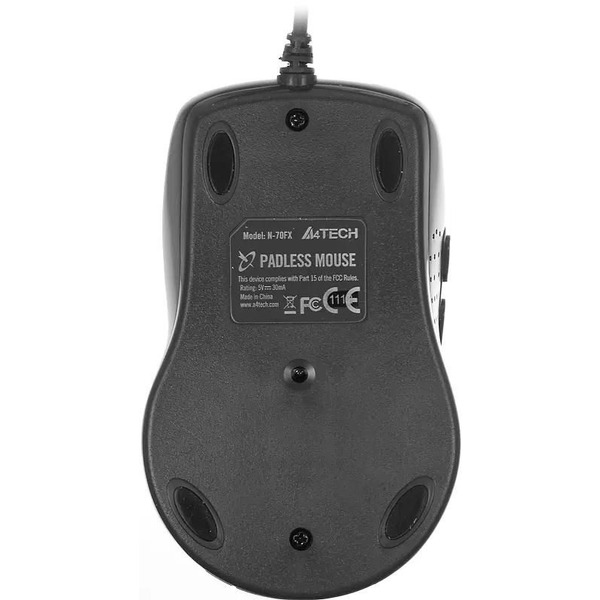 Мышь A4Tech N-70FX-1 Black V-Track