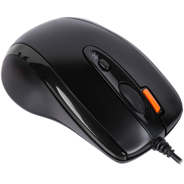 Мышь A4Tech N-70FX-1 Black V-Track
