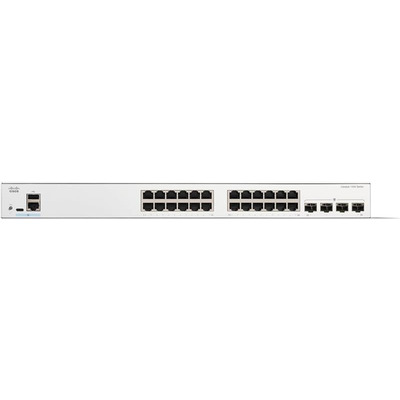 Комутатор Cisco Catalyst 1200 24-port GE, PoE, 4x1G SFP