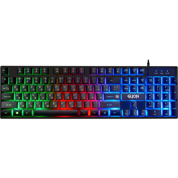 Комплект (клавіатура, миша) Defender Glion C-123 UA Black (45122)