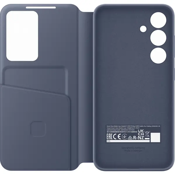 Чохол-книжка Samsung Smart View Wallet Case для Samsung Galaxy S24 Violet EF-ZS921CVEGWW