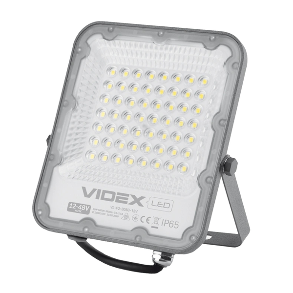 VIDEX PREMIUM 30W 5000K 12-48V LED прожектор