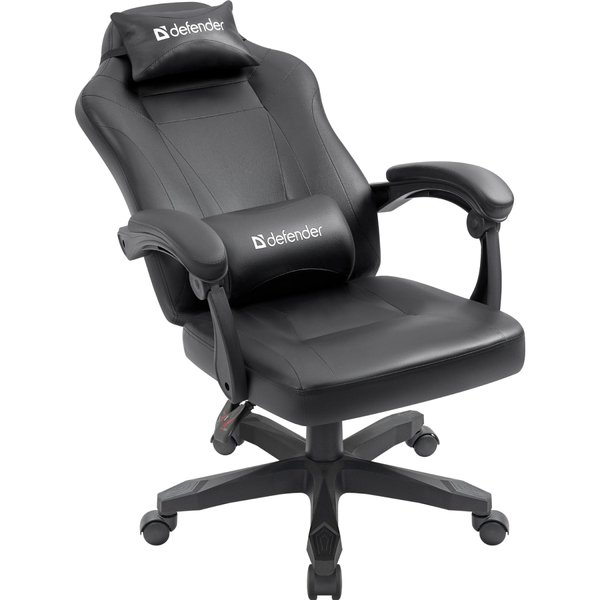 Ігрове крісло Defender Master 50мм Клас 3 до 140кг Black (64472)