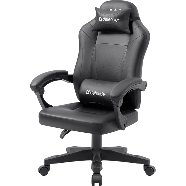 Ігрове крісло Defender Master 50мм Клас 3 до 140кг Black (64472)
