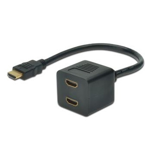 Адаптер DIGITUS HDMI > 2xHDMI (M/F), Full HD