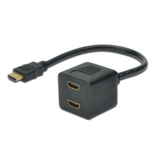 Адаптер DIGITUS HDMI > 2xHDMI (M/F), Full HD