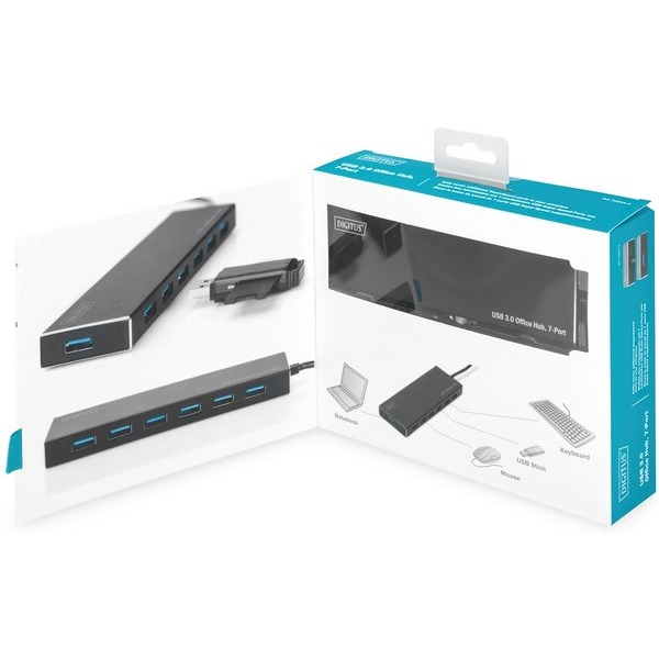 USB-Хаб DIGITUS USB-A DA-70241-1