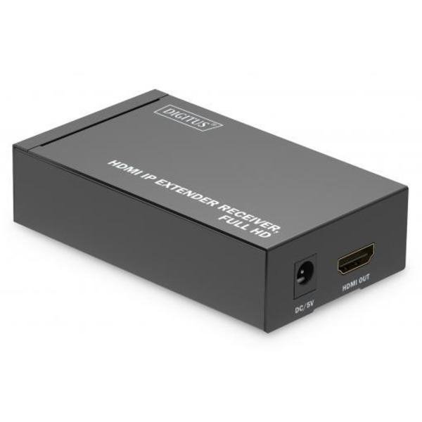 Подовжувач DIGITUS HDMI Full HD IP, приймач, 120м
