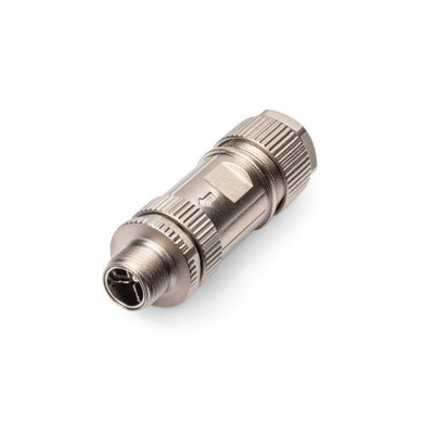 Конектор DIGITUS CАТ 6A M12 M, X-coded, STP, IP67