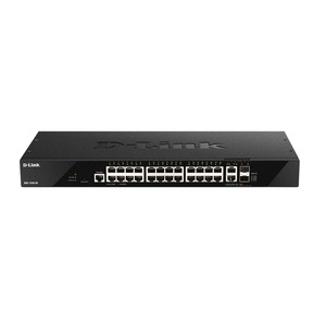 Комутатор D-Link DGS-1520-28 24xGE 2xSFP, 2xSFP+ Керований. L3